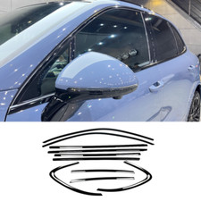 For Porsche Cayenne 2011-2017 Black Titanium Car Window Frame Strip Cover Trim N