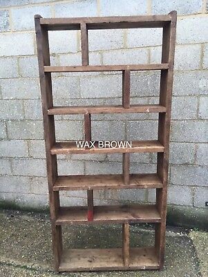 Buy The Standard Wider! Industrial Up-Cycled Pigeon Hole Shelving Unit. We Deliver.