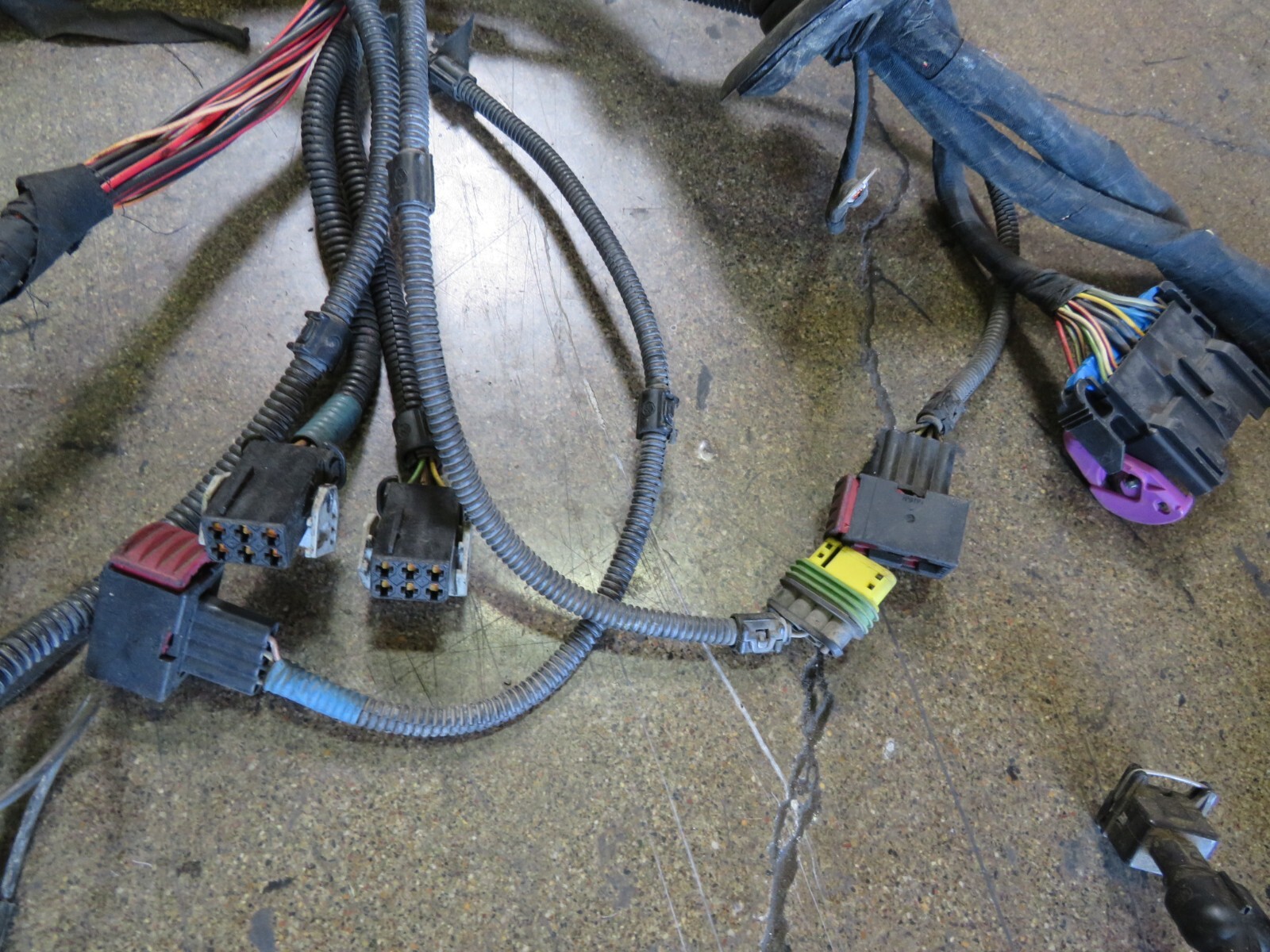Ferrari 575, LH, Left, Engine Wire Harness, Used, P/N 187765