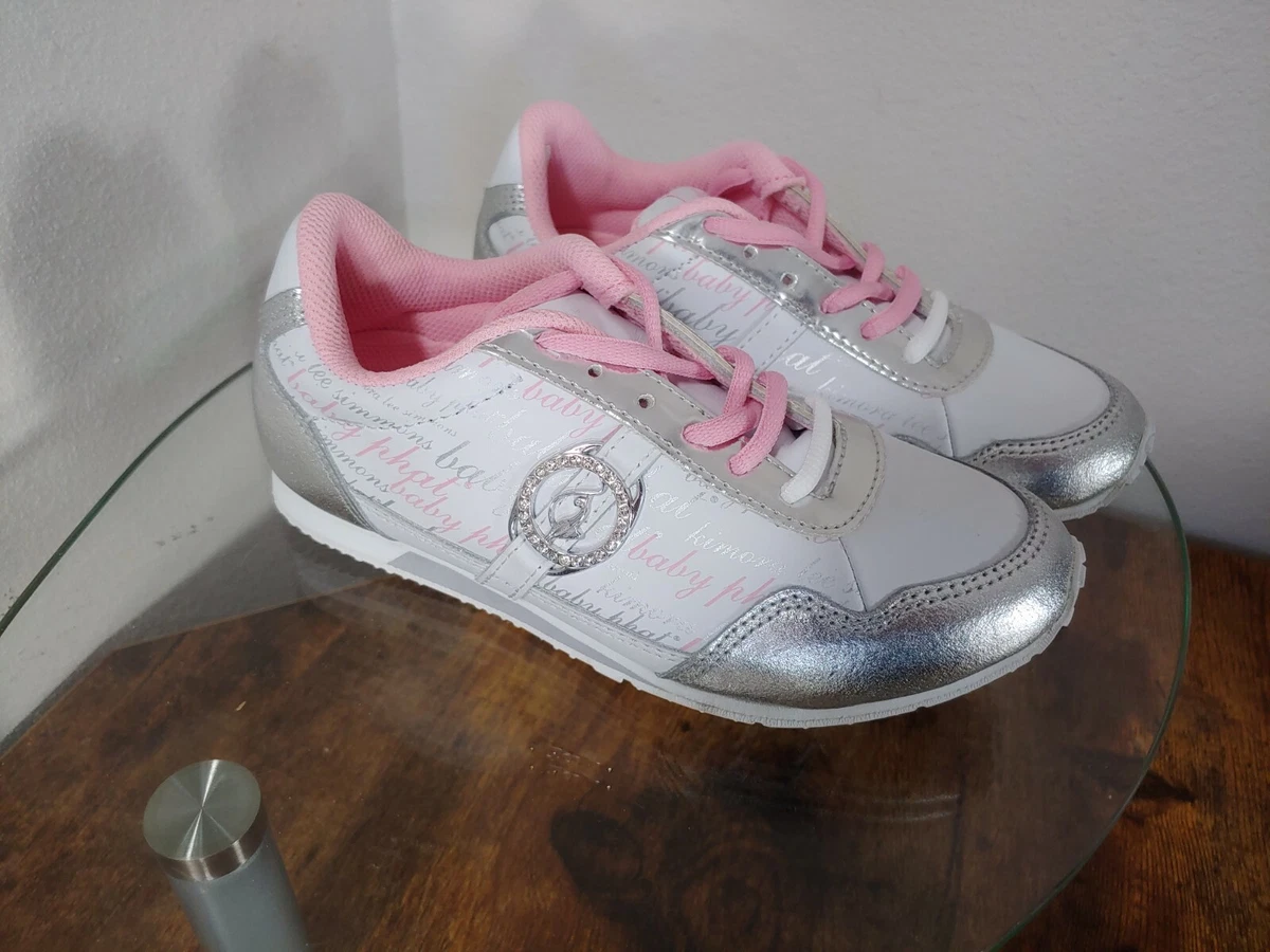 Baby phat sales white sneakers