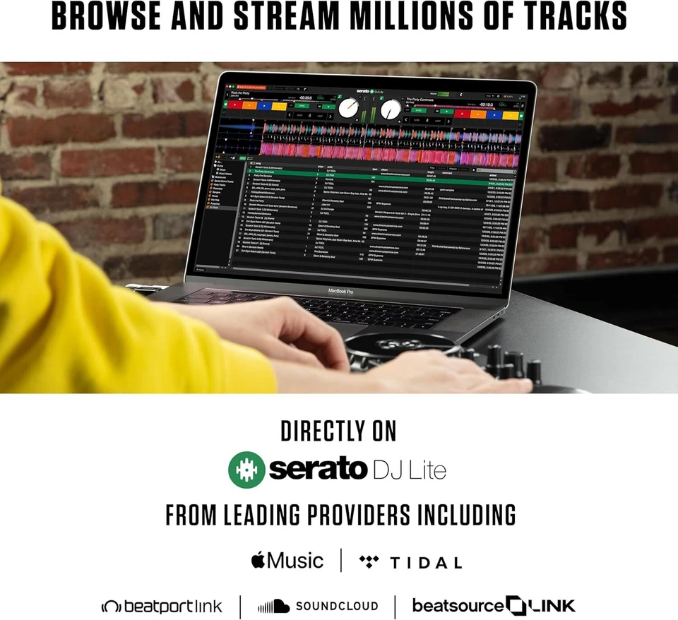 Numark Party Mix II DJ Controller Serato Lite LED Light Show Portable Mixer - Image 4 of 4