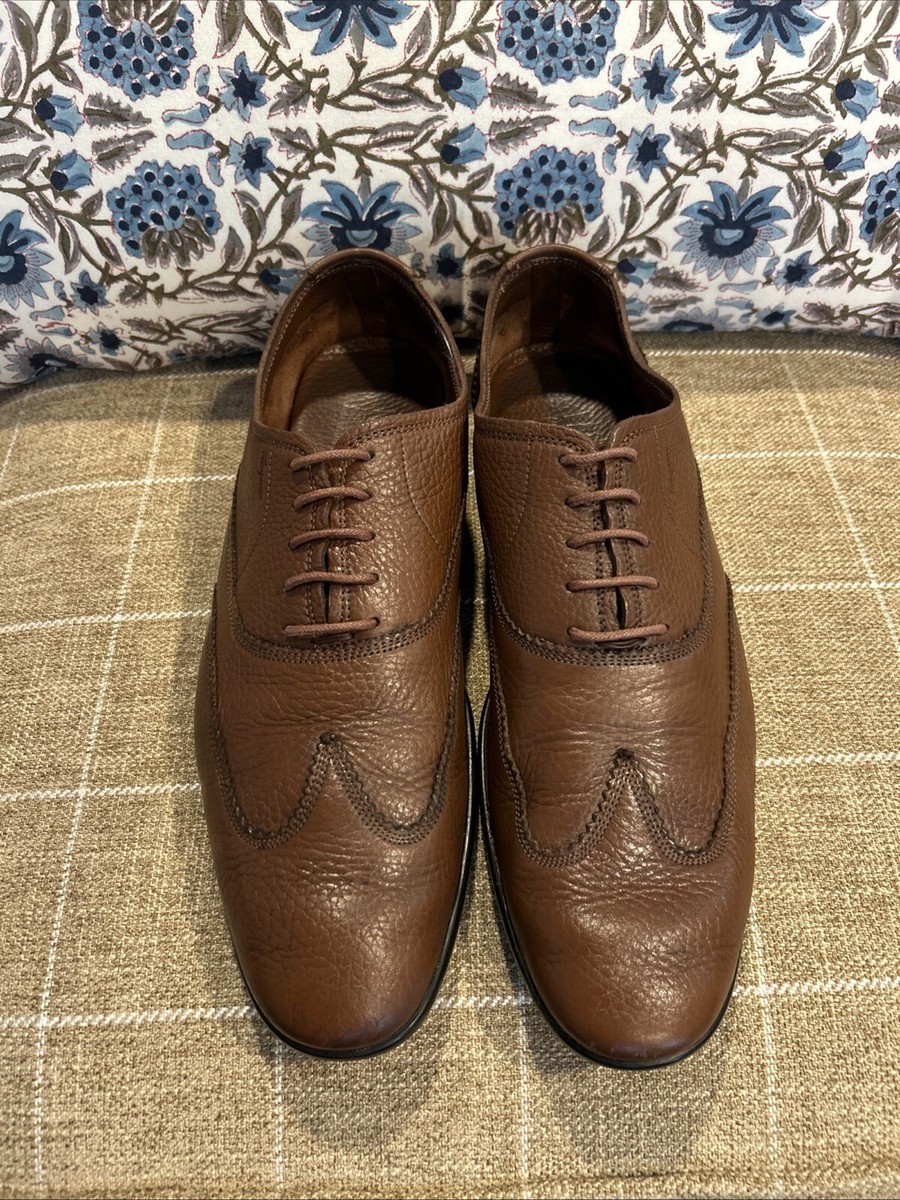 Salvatore Ferragamo Leather Shoe Men display picture 3