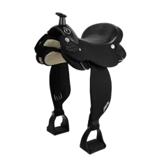 Abetta Adjustable Panels Trail Saddle BROWN OR BLACK