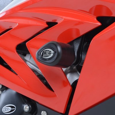 R&G Motorcycle Crash Protectors - Black - Image 3