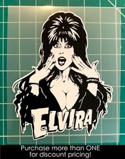 Elvira Mistress of the Dark Decal/Sticker