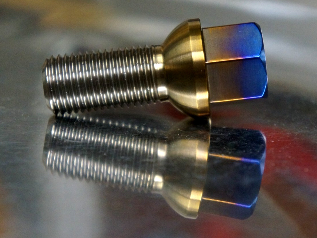 20x Titanium Wheel Lug Bolt 14x1.5 Audi VW Bentley Mercedes Genesis