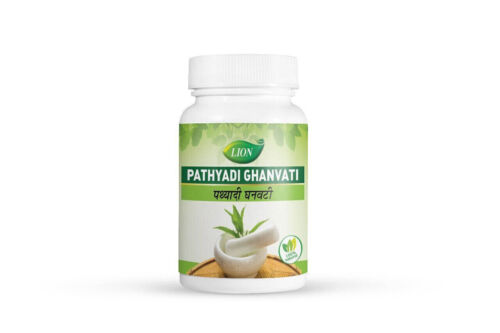 Lion Ayurvedic Pathyadi Ghanvati - 100 Tablets FREE SHIPPING - Picture 1 of 4