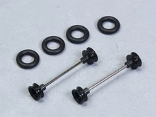 Pro-Trax™ O-Ring Front Axle Sets for Tyco 440x2 / Mattel HPx2 'Wide-Pan' Cars 
