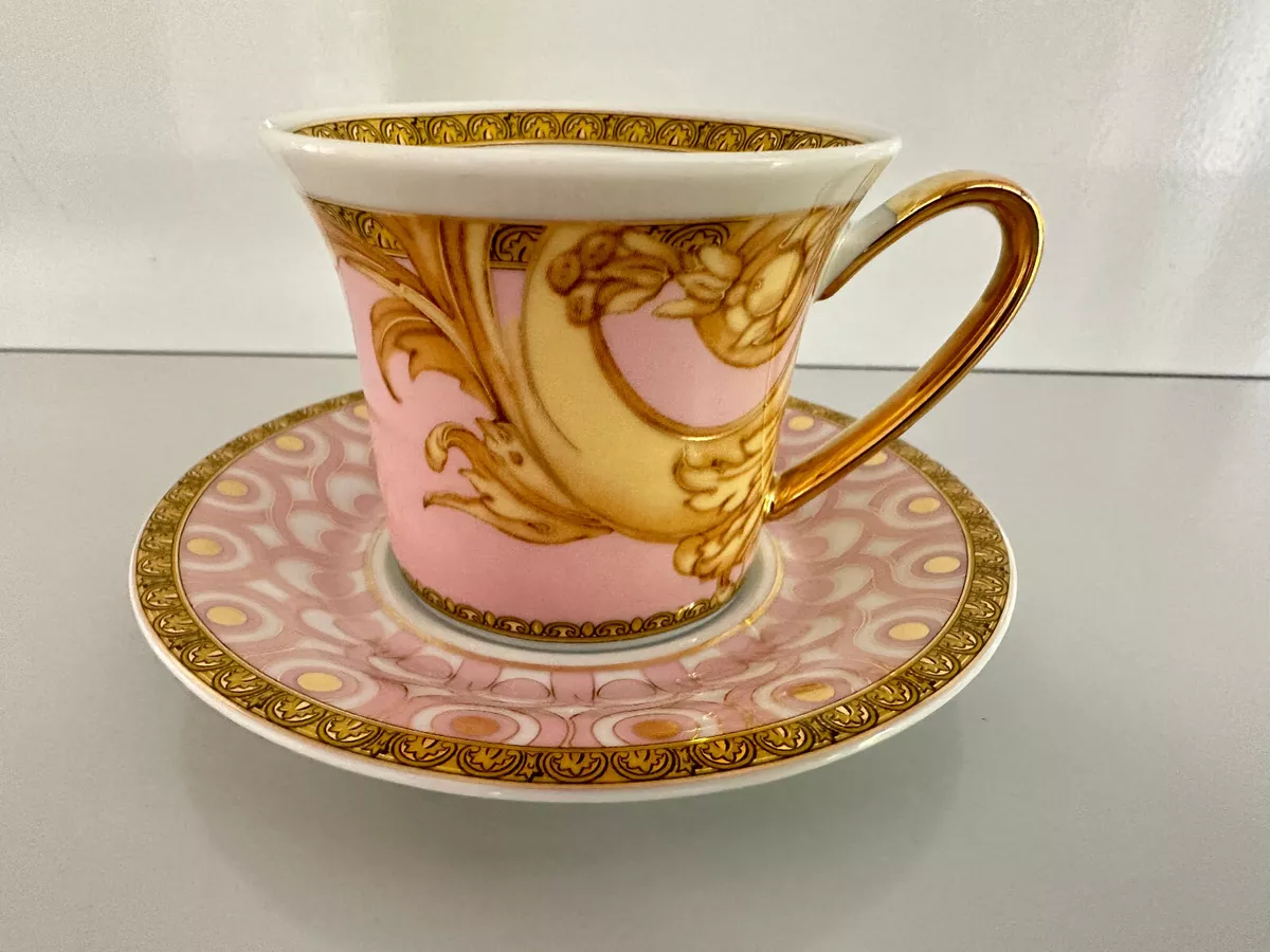 VERSACE Byzantine Dreams ESPRESSO CUP and Saucer Rosenthal Les Reves Byzantins
