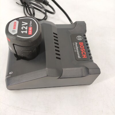 Bosch Professional 12V SystemLadegerät GAL 12V-40 1 Akkus 2,0 Ah - Unvollständig
