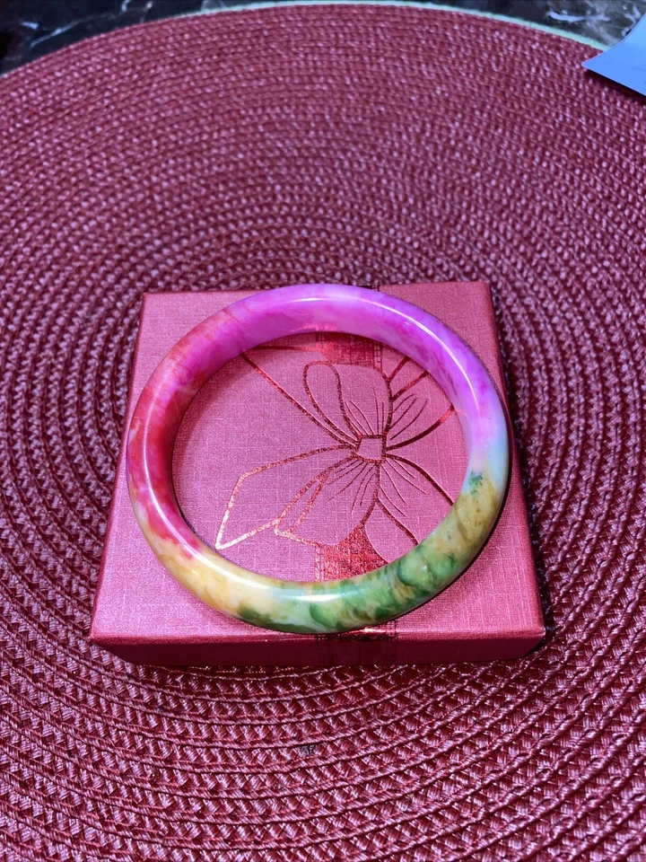 Pulsera Mineral Natural Creativa de Moda 62-64mm Multicolor Foto 2 de 2