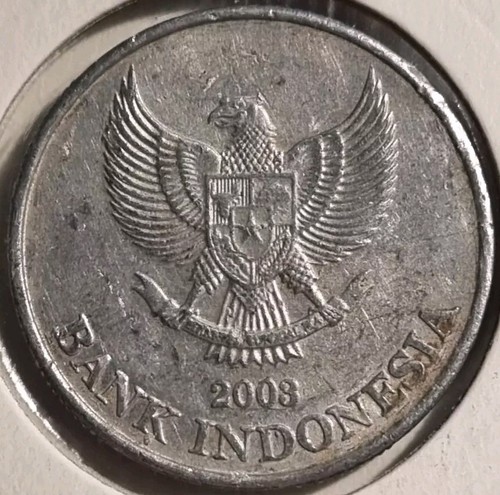 500 Rupiah Münze Indonesien 2003 "Schön" (S) - Bild 2 von 2