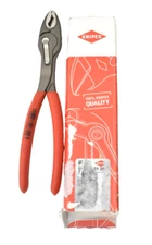 Knipex Twin Grip 8" Slip Joint Pliers Plastic Grip Red 8201200 82-01-200