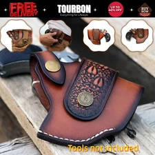 TOURBON Leather Handgun Holster Belt Bond Arms Derringer Barrel Case(Need Trim)