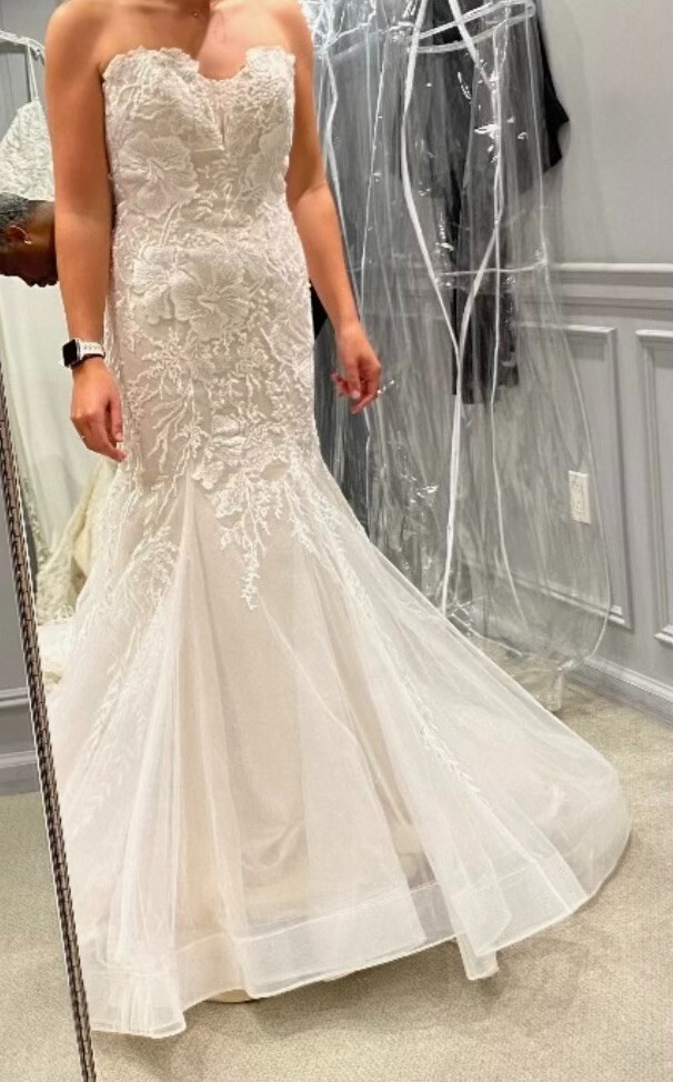 Henry Roth Kleinfeld Wedding Dress Size 10 NWT | eBay