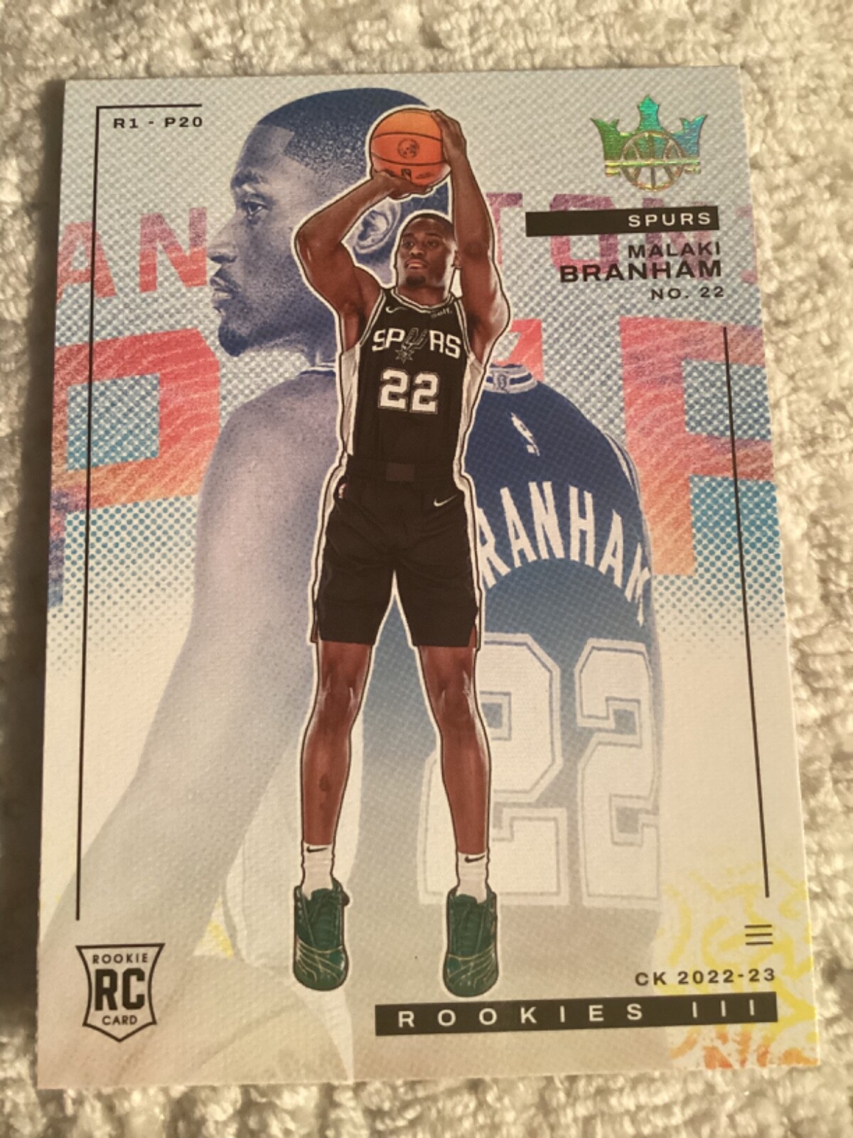 2022-23 Panini Court Kings Rookies Level III Malaki Branham #137 Rookie Card RC