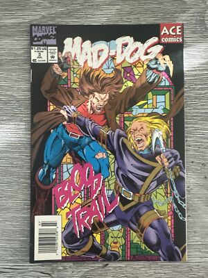 40083: Marvel Comics MAD-DOG #3 VF Grade In Bag &. Boarder