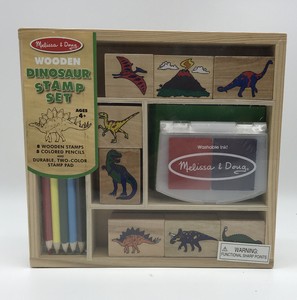 melissa and doug dinosaur stamp set
