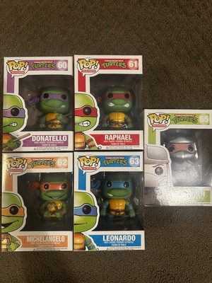 Teenage Mutant Ninja Turtles Funko Pop! 60,61,62,63,65 Vaulted