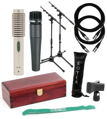 Royer R121 + SM57 Guitar Mic Pack