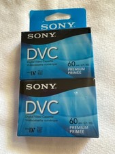 Sony DVC Mini DV 60-Min Premium Digital Video Cassette 2-Pack