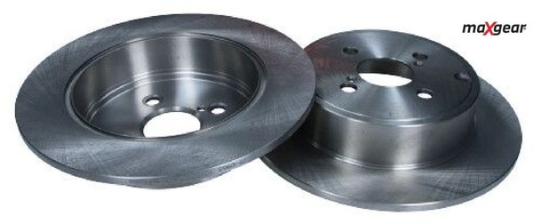 2X Bremsscheibe Maxgear 19-0963 2 Bremsscheiben Hinterachse Hinten FüR Toyota-image