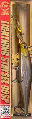 LUCKY CRAFT LIGHTNING STAYSEE 90SP 7/16OZ FLAKE FLAKE GOLDEN SEXY MINNOW CN2319