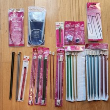 Lot of Susan Bates Knitting Needles Sizes 6 - 13 Circular  Accessories Most New