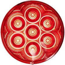 Peterson LumenX LED 4" Round Stop/Turn/Tail Light | grommet mount 826R-7