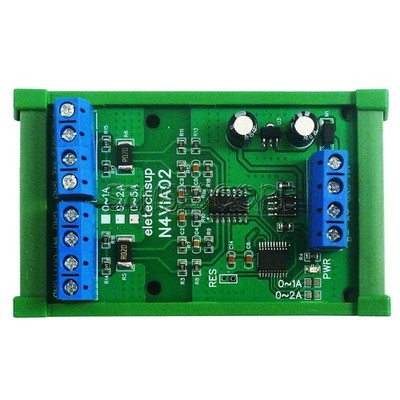 RS485 0-1A 0-30V Current/Voltage Collector Voltage Signal Acquisition MODBUS RTU
