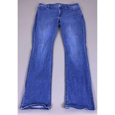 Old Navy Bootcut Jeans Women's Size 14 Blue Mid-Rise Medium Wash Denim Stretch