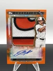 2024 Topps Inception - Autographed Player Worn Patch Jackson Holliday 06/10 B