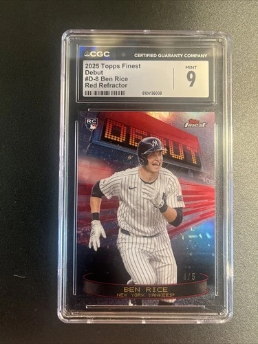 Ben Rice 2025 Topps Ben Rice #D-8 Refractor