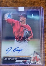 2017 Bowman Chrome - Prospect Autographs Jon Duplantier #CPA-JD (AU, RC)