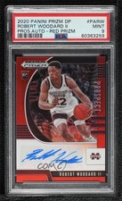 2020 Prizm Draft Picks Prospect Red 97/199 Robert Woodard II PSA 9 MINT Auto 5w7