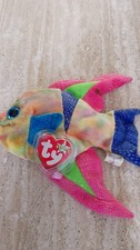 TY BEANIE BABY - ARUBA the Tropical Angel Fish Retired Soft Toy D.O.B 8/4/2000