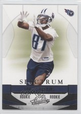 2008 Playoff Absolute Memorabilia Rookie Spectrum Black /100 Lavelle Hawkins e5r