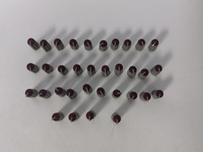 lot of 34 Mackie Mixer Red Original Knobs Mixing Board