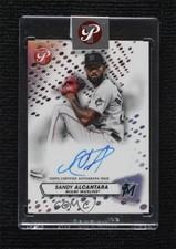 2023 Topps Pristine Pristine Auto Sandy Alcantara #PA-SA Auto 5ov