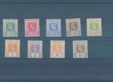 CAYMAN ISLANDS 1902-1908 MLH/MNH rare stamps