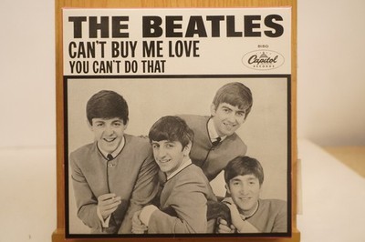 The Beatles Box Only 45 Cant Buy Me Love bw You Cant Do That