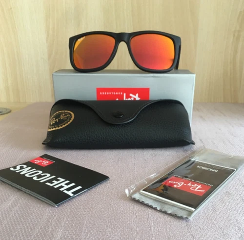 HOT RB4165 RED RAY-BAN JUSTIN SUNGLASSES KT-149 - Picture 15 of 15