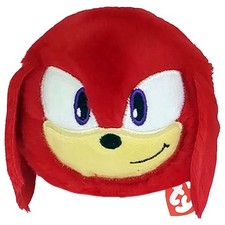 ORIGINAL TY BEANIE KNUCKLES FROM SONIC 4 PLUSH BOUNCER BALL/SOFT TOY 83100