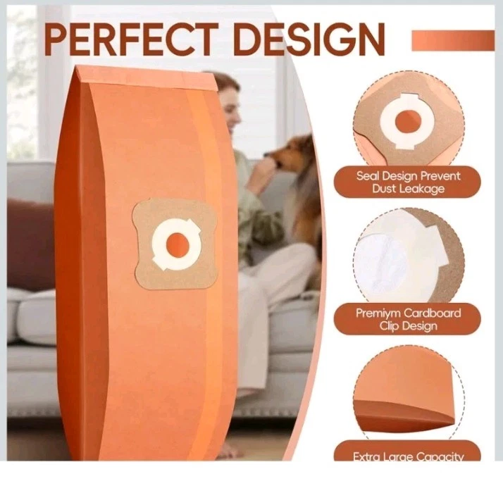 15 Pack Vacuum Bags for Kirby G3 G4 G5 G6 G7 Gsix Ultimate G 197394 204803 - Image 2 of 4