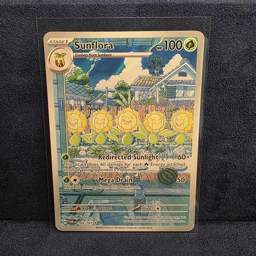Pokemon Sunflora 169/167 Twilight Masquerade
