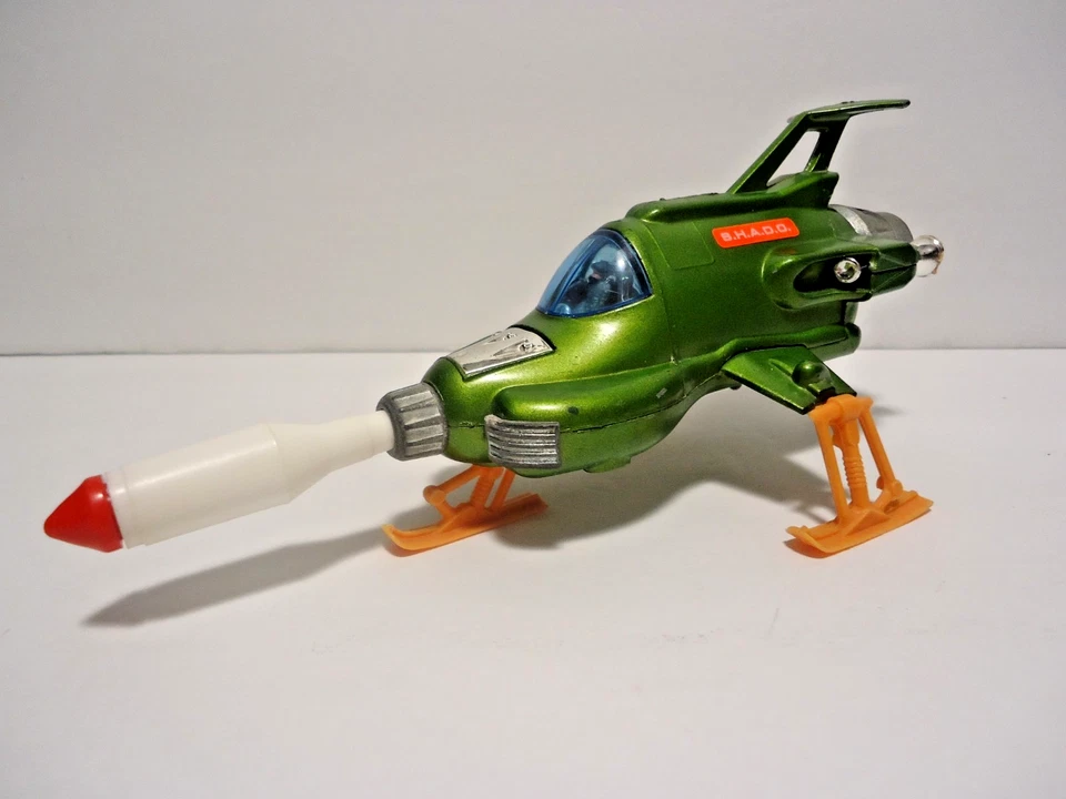 DINKY TOYS UFO INTERCEPTOR & THUNDERBIRD 2 GERRY ANDERSON DIECAST ENGLAND RARE - Image 3 of 4