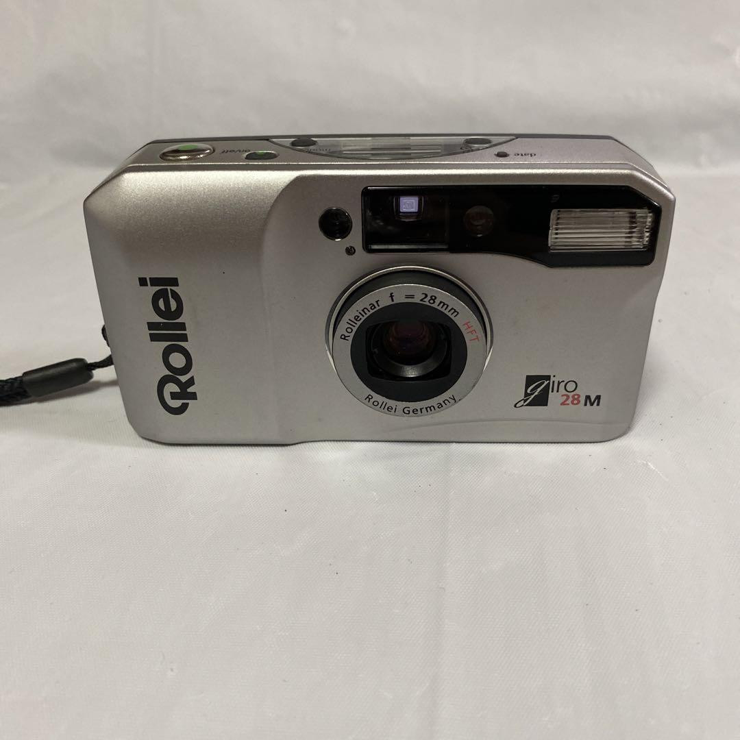 Rollei Giro 28M Film Camera Silver Color With Case Germany