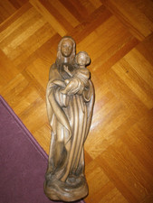 Maria und Josef Holzfigur Sebastian Pöll echtholz 40 cm zum stellen oder hängen