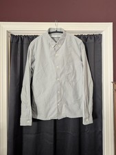 UNIQLO x LEMAIRE Light Blue Oxford Buttondown Pocket Shirt S