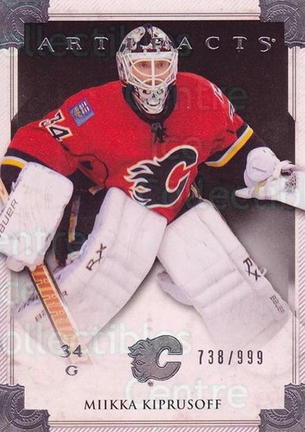Miikka Kiprusoff #119 2013-14 Upper Deck Artifacts Hockey Patch-Tag Black